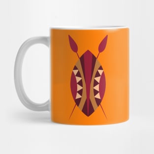 African iconic mascot Mug